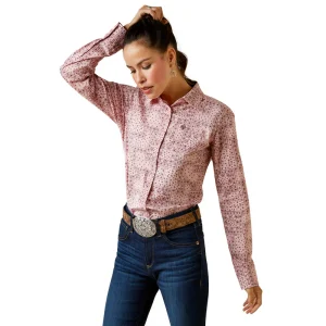 Chemise Ariat Ladies Kirby Coral Blush Shirt