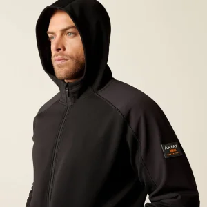 Cotons-ouatée Ariat Homme Rebar WorkTek Reinforced Full Zip Hoodie