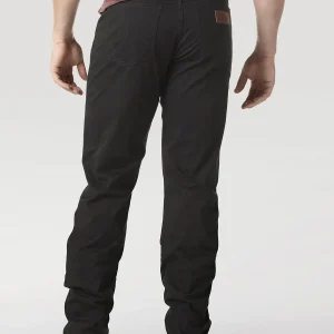 Jeans  Wrangler Retro® Slim Fit Straight Leg Noir