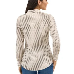 Chemise wrangler femme Western Mosaic Flower