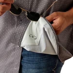 Chemise Ariat Homme VentTEK Classic Fit Button Down Shirt - skyride