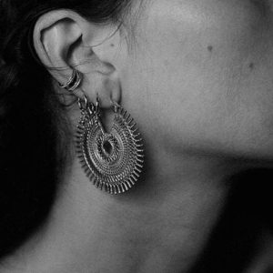 NOIR KALA Créoles Surya S