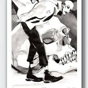 FRED JOURDAIN Affiche Le Mat