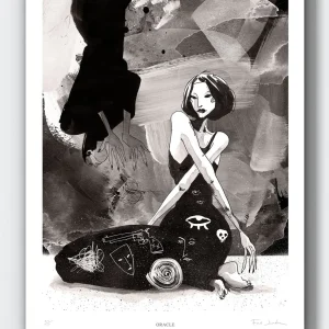 FRED JOURDAIN Affiche Oracle