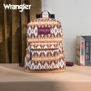 Sac a dos Wrangler Aztec Print Backpack -Brown