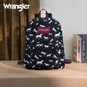 Sac a dos  Wrangler Horse Print Backpack - Black