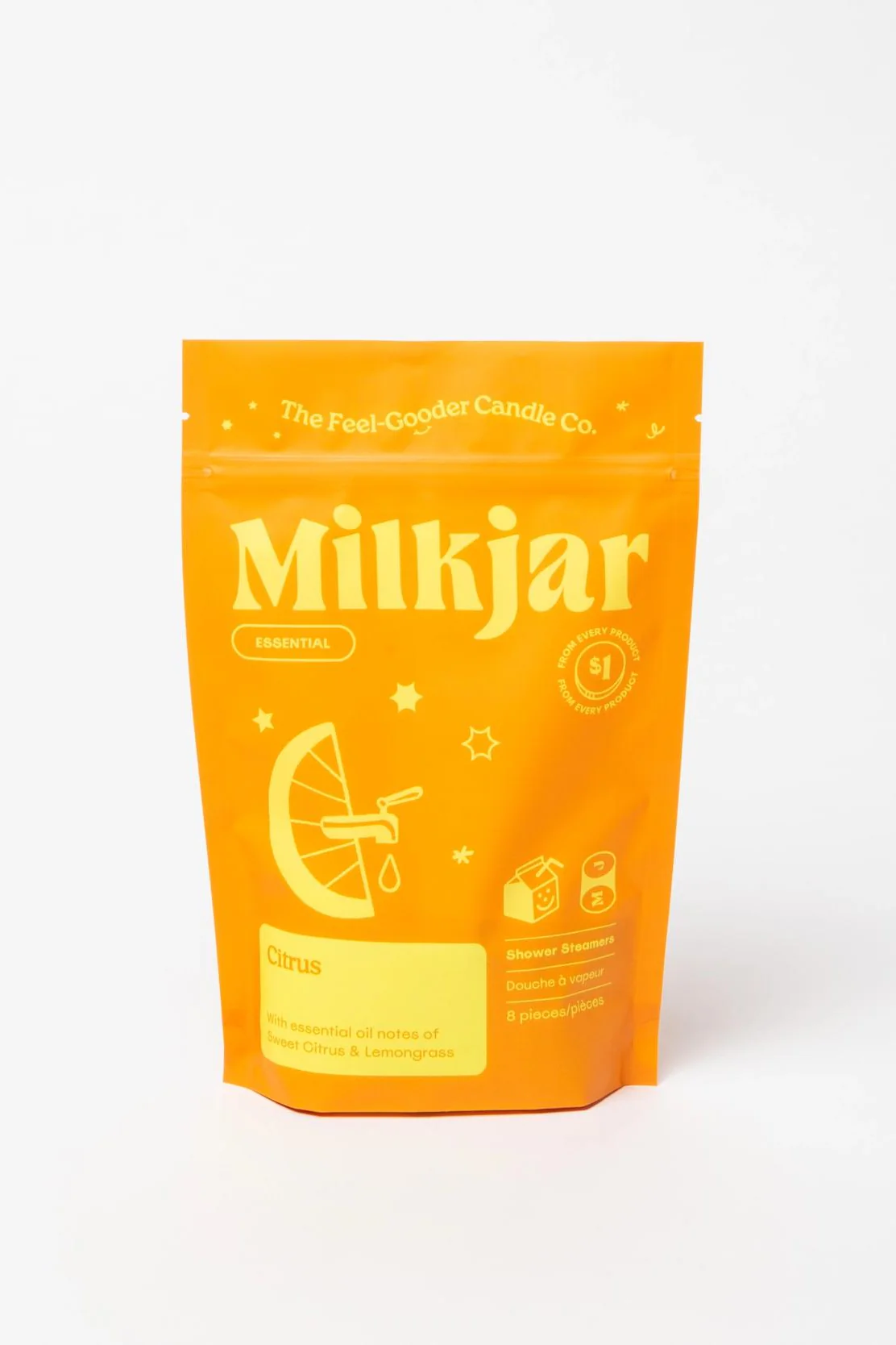 MILK JAR CANDLE CO. Douche à Vapeur - Citrus – Image 3