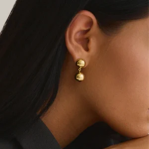 TWENTY COMPASS Boucles d'Oreilles C'est la Vie