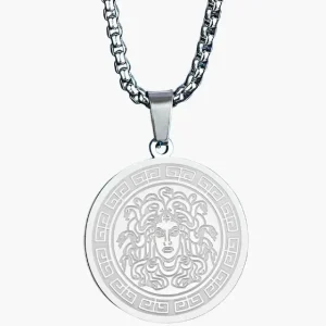 Medusa Longue Chaîne (Or & Argent)