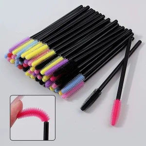 LSDLBoutique Brosses Cils Silicone Multicolores Pro