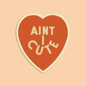 ARTBABY & CO. Autocollant Cœur Vintage