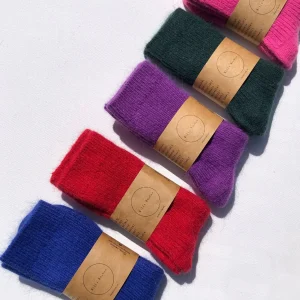 BILLY BAMBOO Chaussette Angora - Cristal Éclatant