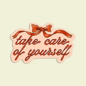 ARTBABY & CO. Autocollant  Prends Soin de Toi