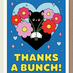 EPEE LAPIN STUDIO Carte de vœux Thanks A Bunch