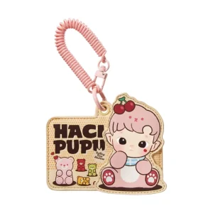 Hacipupu Porte-cartes Illustré Rolling Time Machine Rose