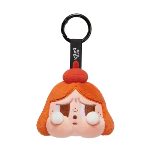 Pop Mart Pendentif Peluche Crybaby Orange 11 cm Polyester