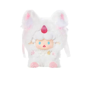 Gyun Candy Land Peluche Pendentif Kawaii Blanc Rose