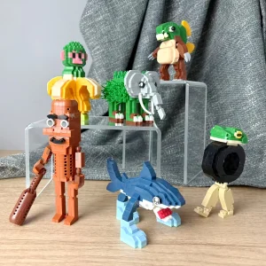 Roblox Puzzle 3D Créatif 1060 Blocs Plastique À Assembler