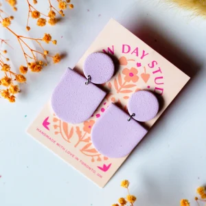 SLOW DAY STUDIOS Boucles d'Oreilles Dôme