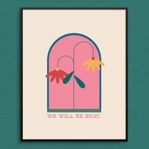 MAD LOVE CREATIVE Affiche Tout Ira Bien