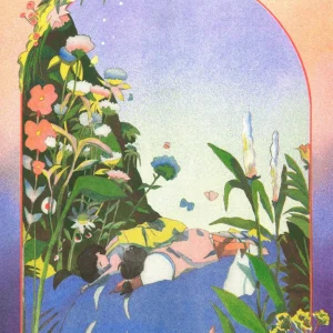 KIBLIND Affiche Jeanne Saboureault - Mon Voisin Totoro