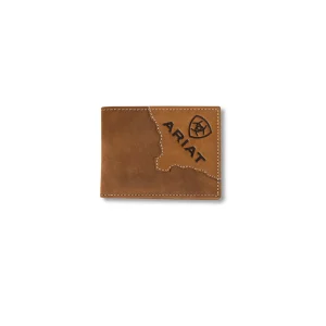 Portefeuille Ariat Men's 2-Tone Leather Bifold Wallet