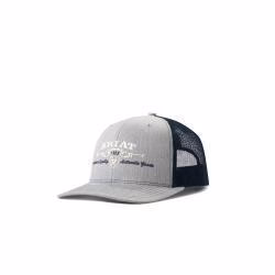 Casquette Ariat grise avec logo brodé