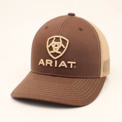 Casquette Ariat Homme brune/beige