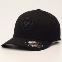 Casquette Ariat homme brodée noire