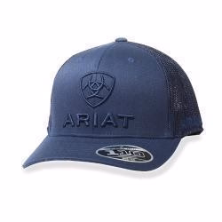 Casquette Ariat homme brodée navy – Image 2