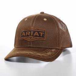 Casquette Ariat homme brune vintage – Image 2