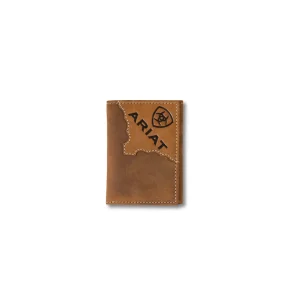 Portefeuille Ariat 2 Tone Leather Trifold Wallet
