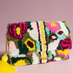 DORA NOLA Sac à Main Tufted - Bloom