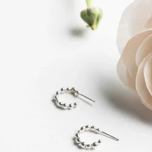 MICHELLE KEMP Boucles d'Oreilles Lyre - Argent
