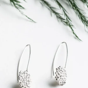 MICHELLE KEMP Boucles d'Oreilles Mayall - Argent