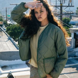 BRIXTON Veste Delilah - Olive