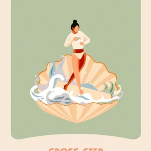 SURF TAROT Affiche Tarot - Cross-Step