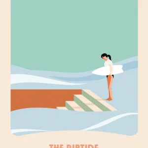 SURF TAROT Affiche Tarot - The Riptide