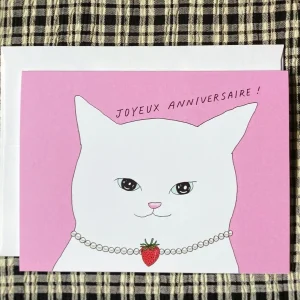 FOONIE Carte Fancy Cat