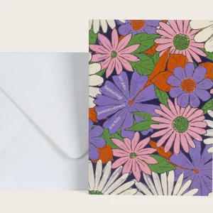 SEASON PAPER Carte - Flower Power Parme