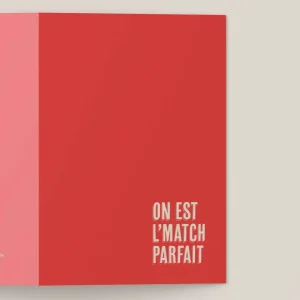 LAURIE-ANNE Carte de Souhait - On est l'match parfait