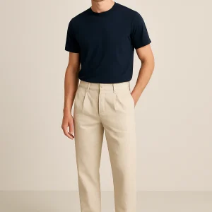 Antoine Pantalon en Lin Léger – Élégance Décontractée pour les Jours d’Été