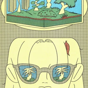 KIBLIND Affiche Chou Chia Yu - If you Could Collect Trees..