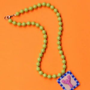 CROCODILE AGILE Collier Homard