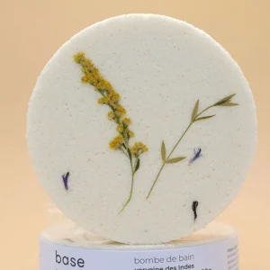 BASE BOTANIQUE Bombe de Bain - Verveine des Indes + Romarin
