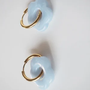 BON MATIN Boucles d'Oreilles La Fleur