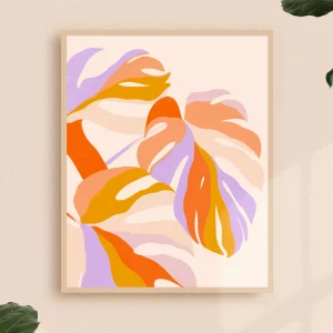 ITSFUNNYHOWWW Affiche - Feuilles