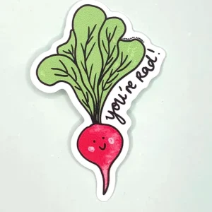 LITTLE MAY PAPERY Autocollant en Vinyle - You're Rad