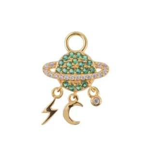 Charm "Ida Green" - EMILIA By BON DEP