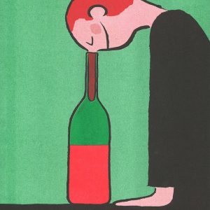 KIBLIND Affiche J. Jullien - Bouteille